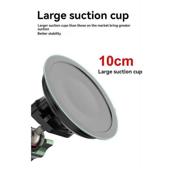 360 Magnetisk Mobiltelefonholder til Smartphone Tripod Mount Adapter til Etui Telefonstativ Tilbehør