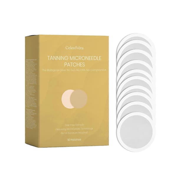 Selvbrunende Mikronålplaster Naturlig Solfri Bruner 1pc
