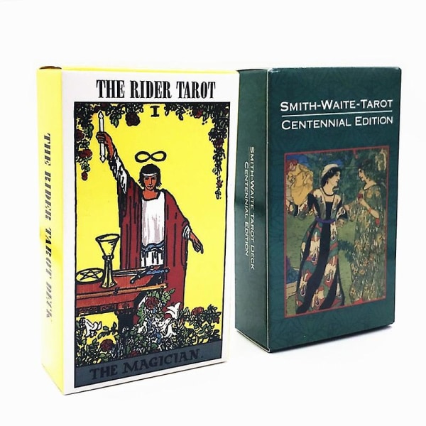 Bestselgende All England Radiant Rider Waite Tarot Smith Tarot Brettspillkort Hekse Tarot 78 Modern witch tarot
