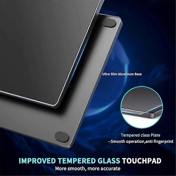USB Kablet Multi-Touch Trackpad Slank Touchpad Mus for Windows Stasjonær/Laptop/Notebook Datamaskin PC