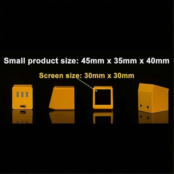 Til NerdMiner BitCoin Cryptocurrency Display Aktier, Valutakurs, Pris Ticker Vejr Tid Clock A