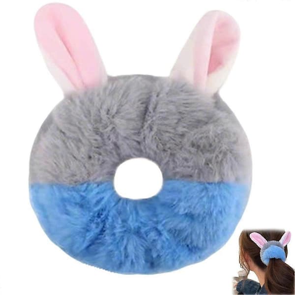 Zootopia Judy Hopps Nick Wilde Plys Dyreøre Hårelastik Scrunchie Gave style2