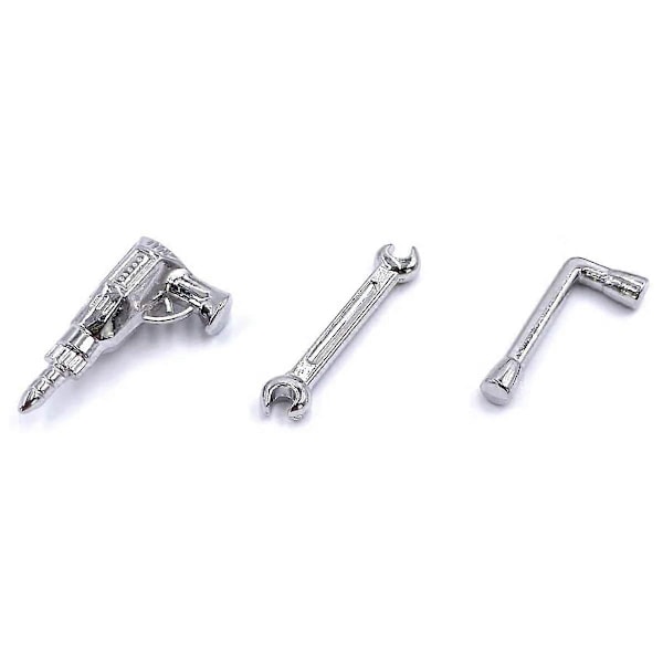 17 STK 1:12 Miniature Værktøj Reparation Multi-Værktøj Model Sæt til Dekorationstilbehør Mini Haveartikler
