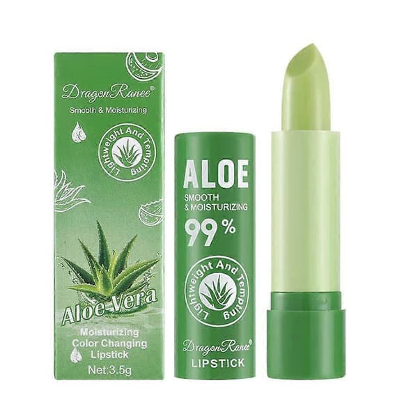 Dragon Ranee Aloe Vera Læbestift 3,5g Farveskiftende Termokromisk
