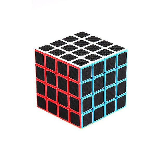 Speed Cube Sæt, Magic Cube Sæt Til Børn Voksne, Kulfiber Cube Bu...