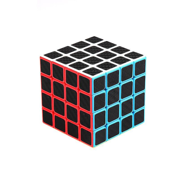 Speed Cube Sett, Magic Cube Sett for Barn Voksen, Karbonfiber Cube Bu...