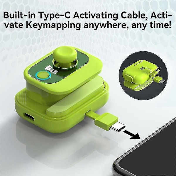 Aobing Mini Bluetooth 5.2 Mobil Spillkontroller For Android/ios 6mm-11mm Gamepad Joystick