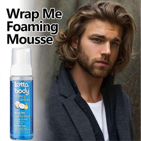 Lottabody Coconut Foaming Mousse - Krølledefinerende og Kruskontrol