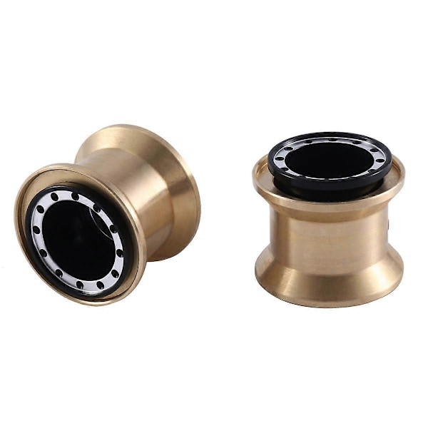 4 stk. Messing Klemring Metal 1.0 Fælghjul Nav til FMS FCX24 Max Smasher 1/24 RC Crawler Bil U