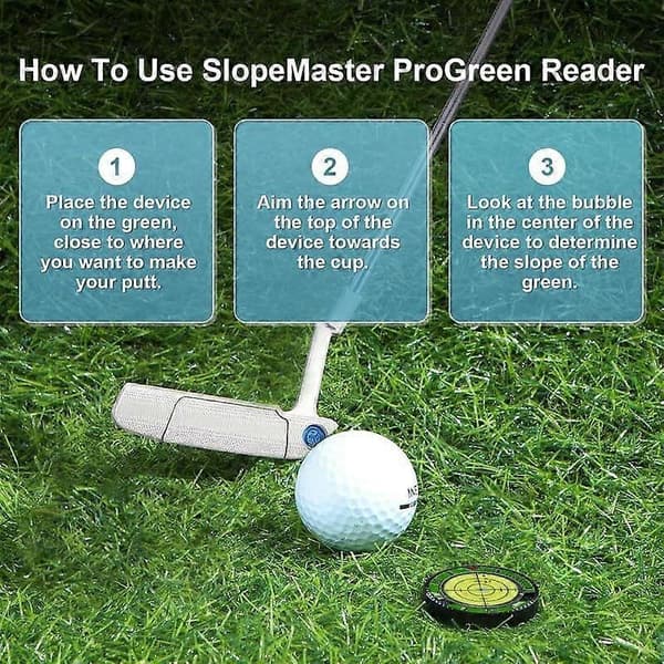 Golf Green Slope Leveling Machine Marking Putting Ball Marking Auxiliary Level Tilbehør-C C