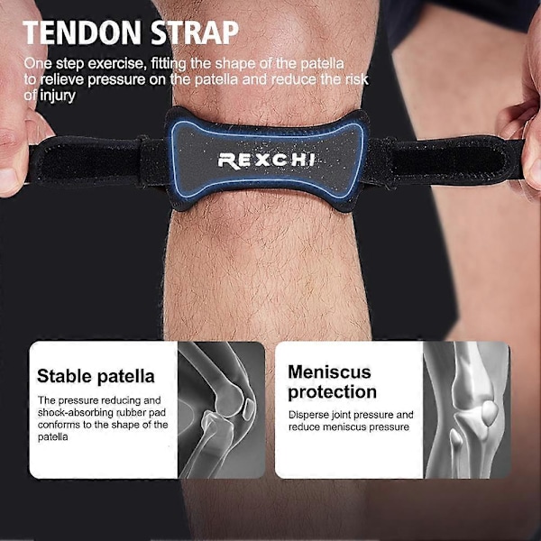 Patella Knäskålsband Knäseninflammation Smärtlindring Patellarsenstödrem