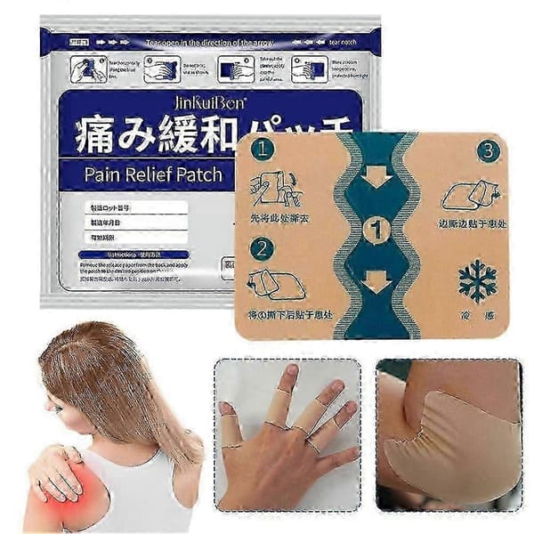 Smertelindrende plaster Moxibustion Ledgigt Urteplaster Malurtpuder Temperature Sensing