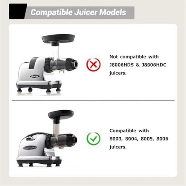 8006 Vertikal Råsaftcentrifug för Omegae 8006, 8005, 8004, 8003 Silduk Juice Sil Trumma