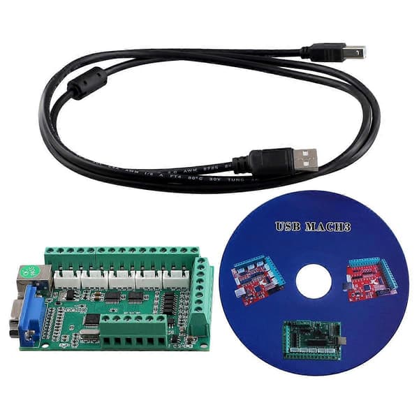 V3.25 USB Driver Motion Controller 5 Akse CNC Board Z Værktøjsindstilling til CNC Router Skæring Gravering