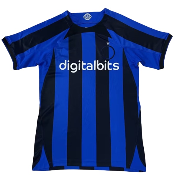 22-23 Inter Milan träningsdräkt för hemmatröja kortärmad tröja T-shirt Scholes NO.18 S