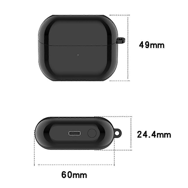 Galaxy Buds3 Pro langaton latauskotelo, musta