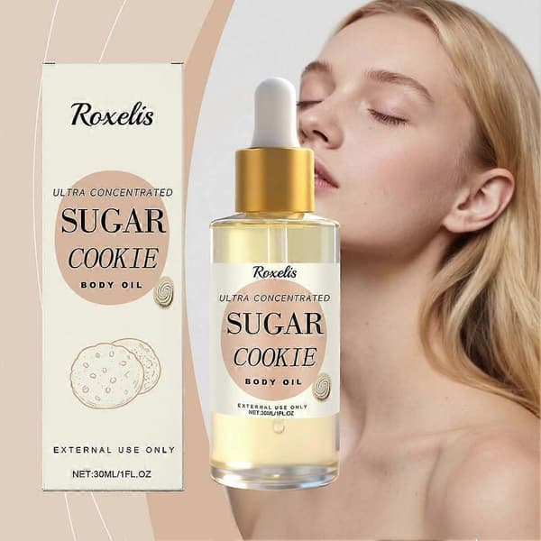 Sugar Cookie Kroppsolja 30ml Doftolja för torr hud