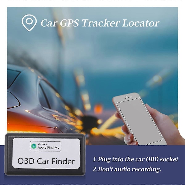 Mini Bil GPS Tracker OBD Bilfinnare GPS Monitor Lokalisator Hitta Min APP OBD GPS Röstmonitor Tracker Gp