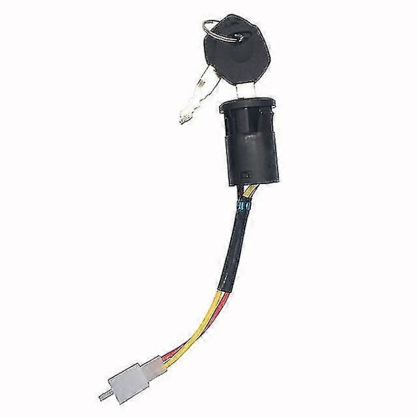 Elektrisk barnbils batteriladdningsgränssnitt, leksaksbils dubbelmotor-kabel, nyckelstartsbrytare batteriladdningsklämma Key ignition 3