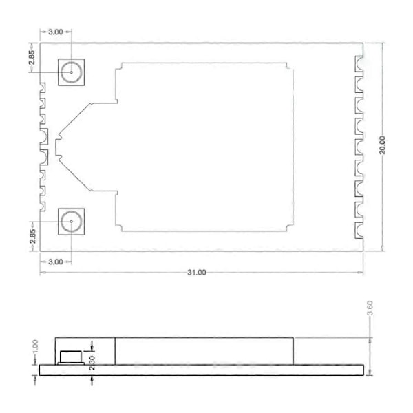 RTL8812CU Trådløst Dual Band WIFI Modul 2.4G/5G Høj Effekt til Linux Android USB Interface IPEX BL-
