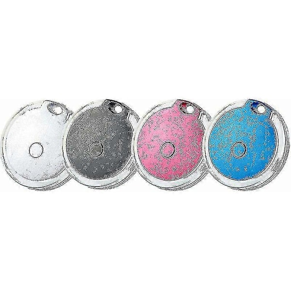 4-pack Mini GPS-tracker Vattentät Bärbar Bluetooth-tracker för Bagage/Barn/Husdjur/Katt/Hund Premium