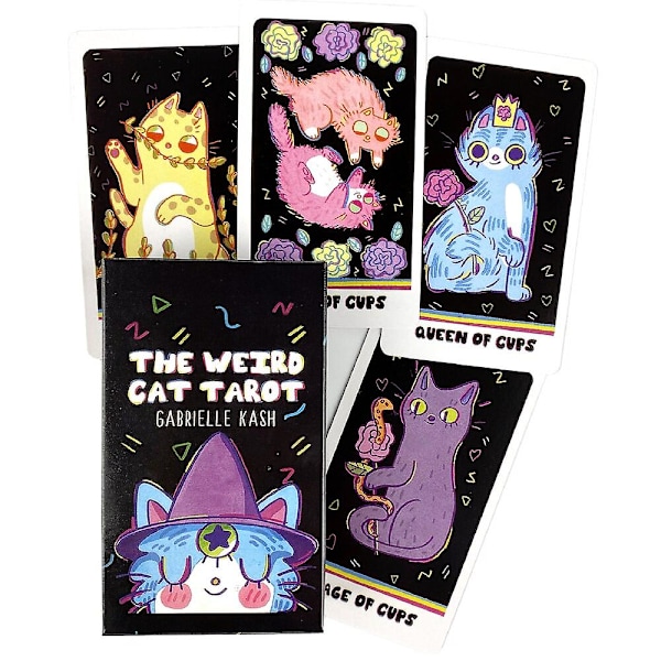 Okkulttiset tarot-kortit ennustussetti pakka oraakkeli lautapeli Tt156
