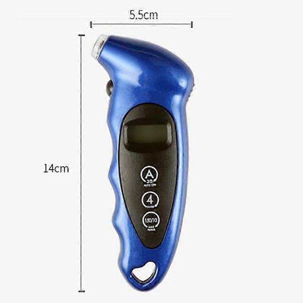 Ny Digital Dæktryksmåler til Bil, Cykel, Lastbil, Auto LCD Meter Tester Dæktryksmåler