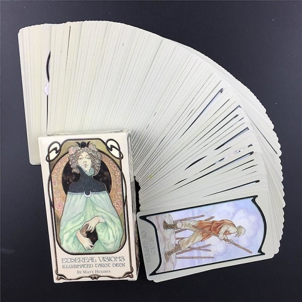 Ethereal Visions Light Up Tarotkortstokk Bordspill Fest Moro Ts11