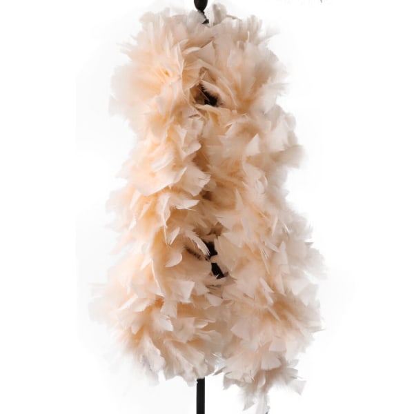 Brun kalkon fjäder boa stor fluffig stork fjäder boa cosplay gram kostym kostym dekoration fjäder boa 18 2 Meters