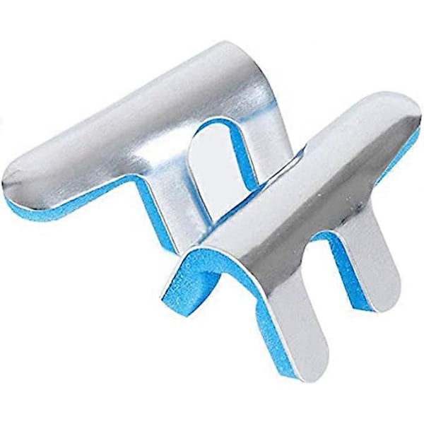 Ny mjuk skumfingerfixeringsskena (M8cm) - lämplig för frakturer/brutna fingrar eller tumme, artrit - triggerfinger Frog Mallet/DIP-ledsskydd