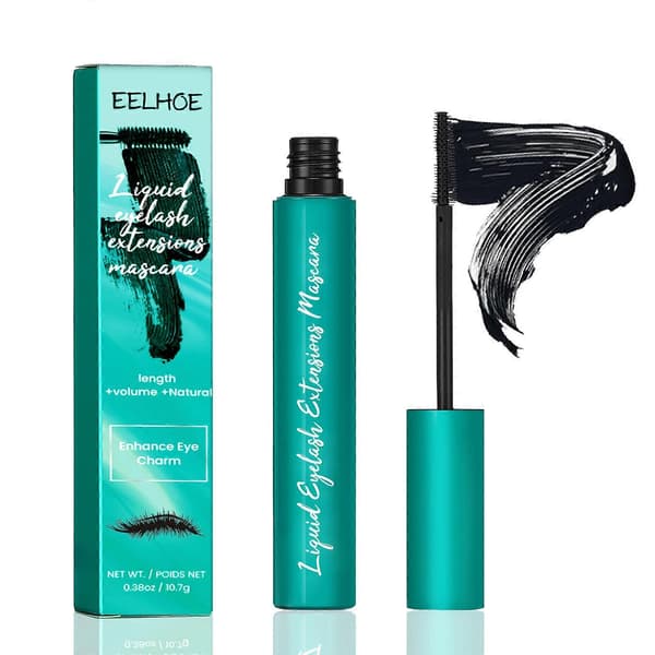 Flytande fransar, otrolig längd, långvarig, inga klumpar, allergivänlig BLACK