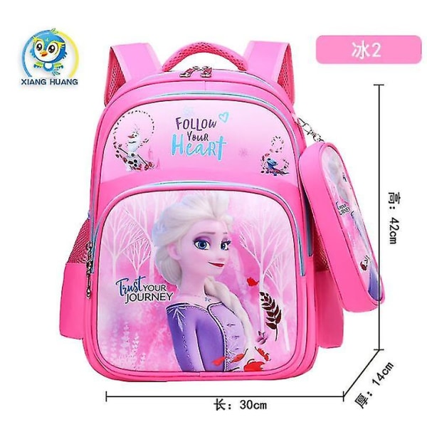 Disney Frozen Skoletasker til Børn Rygsække til Piger Vandtæt Rygsæk Primær Skoletaske Mochila Bogtaske C 3