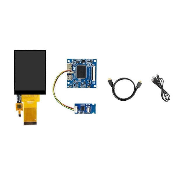 2,8-tums Mini Delad Skärm HDMI-kompatibel Display 480x640 Upplösning Full View RGB IPS Universal Ca
