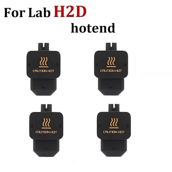 Skyddande silikonhylsa för H2D Hotend Silikonskydd för Bambu H2D 3D-skrivartillbehör 10 st