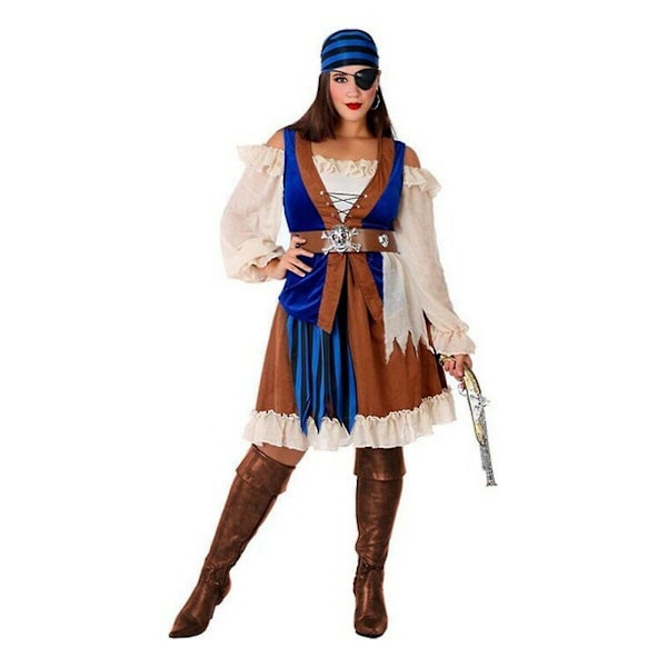 Kostume til voksne 115361 pirat M/l