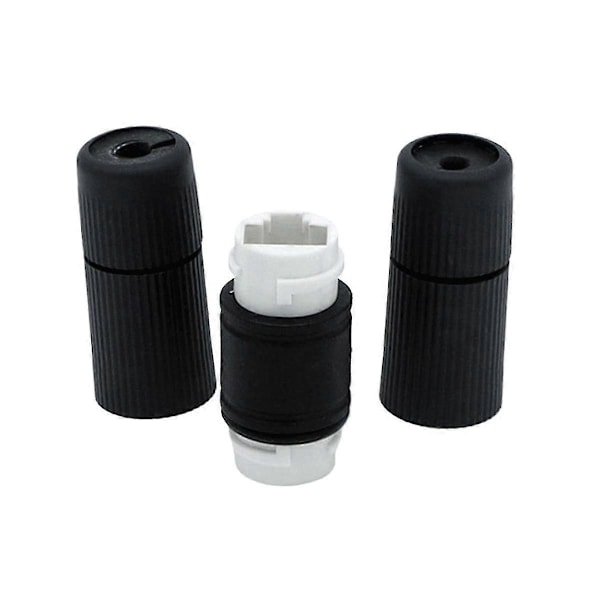 IP68 Vedenpitävä RJ45 Liitin CAT6/CAT5e/CAT5 Naaras-Naaras Liitin 8-nastainen Ethernet LAN-kaapelin Jatkojohto Ulkokäyttöön