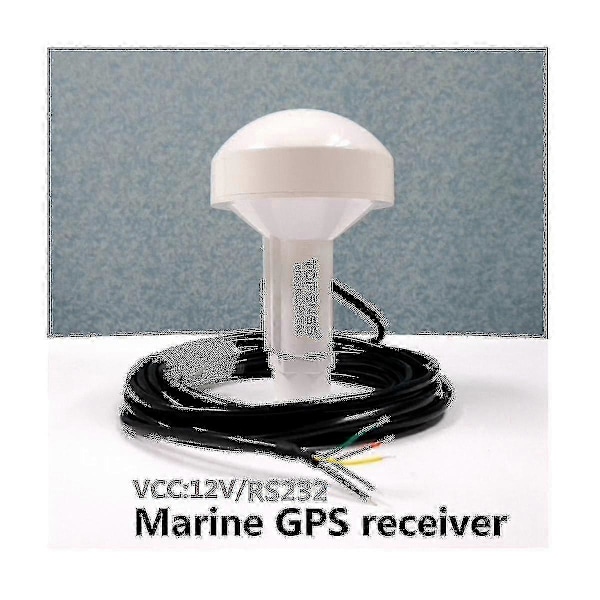 2024 Rs232 GPS Marin GPS-mottagarantennmodul NMEA 0183 Hastighet 4800 Spänning 12V Kabel är 5