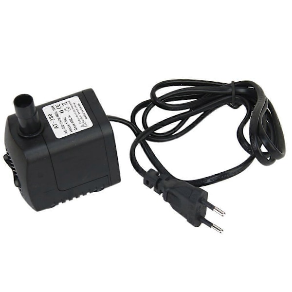 AC 220-240V 15W Undervandspumpe Vandpumpe Fontæne Dammepumpe Akvarium EU Stik