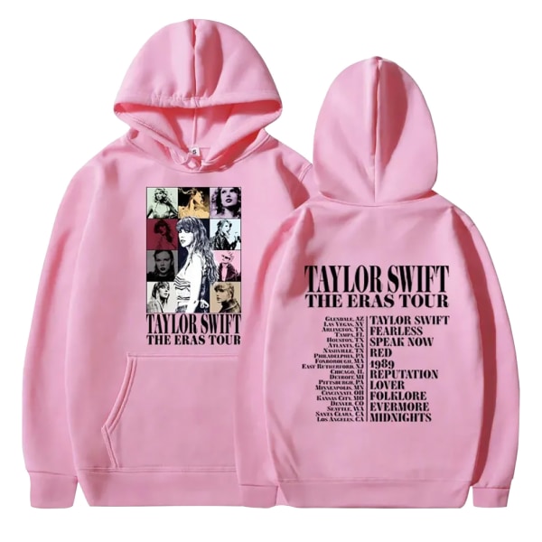 Taylor Swift perifer hættetrøje 3D-printet Taylor Swift unisex sweatshirt 3XL