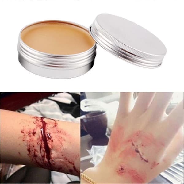 Falsk ar voks Simuleret ar makeup voks specialeffekter kosmetik Ljus hy 50g