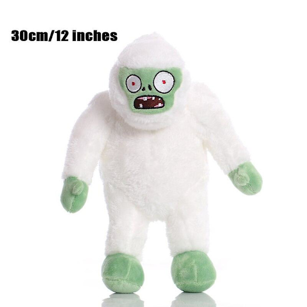 1kpl Plants Vs Zombies -lelut 30cm täytetty pehmonukke Con 12