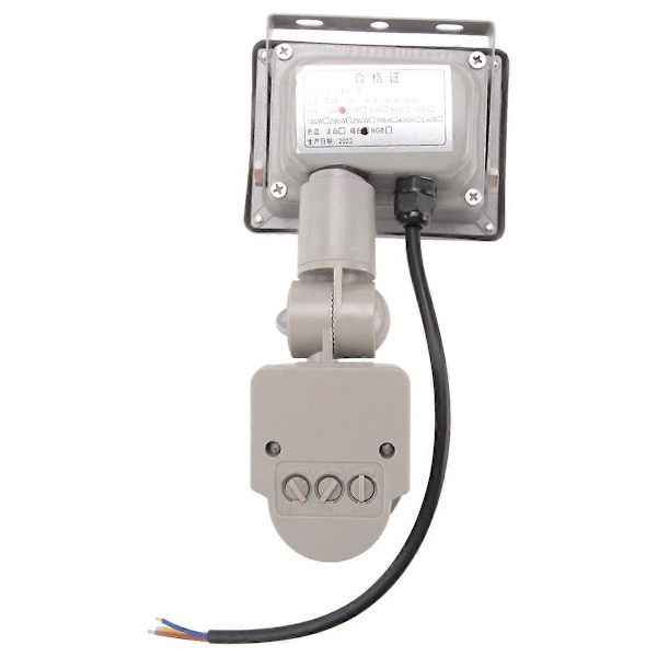 Varmhvit LED Spotlight flomlys Spotlight flomlys med LED-belysning og PIR-bevegelsessensor (1