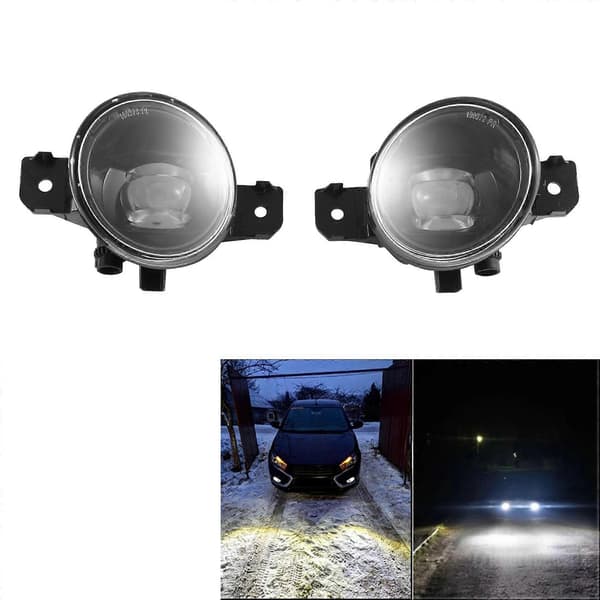 1 Par 30W 8000LM Bil Frontfanger LED Tåkelys Montering Kjørelys Tåkelykt for Sentra Rogue