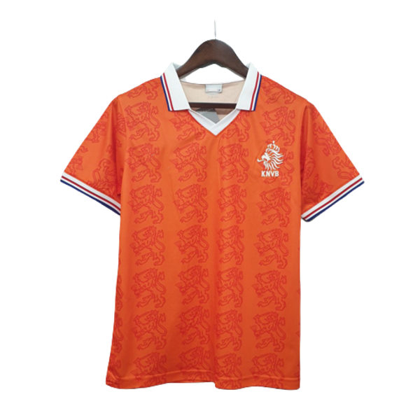 1995 Nederländerna skräddarsydd träningsdräkt i hemmet kortärmad tröja Owen NO.7 L