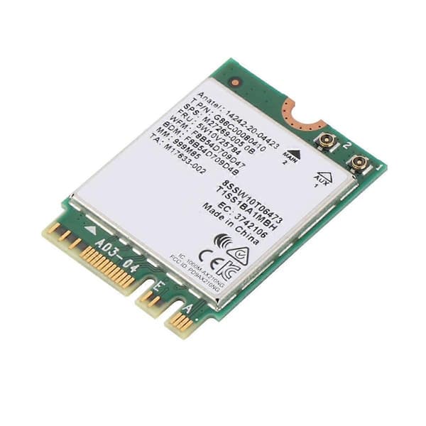 AX210 802.11AX Bluetooth 5.2 Trådløst Band Wi-Fi/Bluetooth Combo Adapter til Notebook Netværkskort