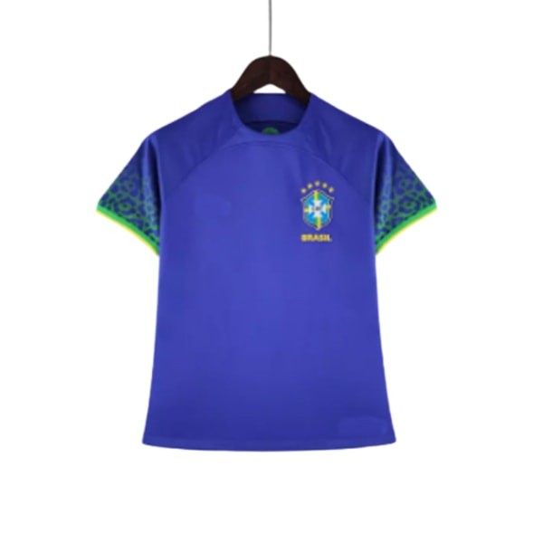 22-23 Brasilien borta, anpassad träningsdräkt för damer, kortärmad tröja T-shirt G.Neville NO.2 XL