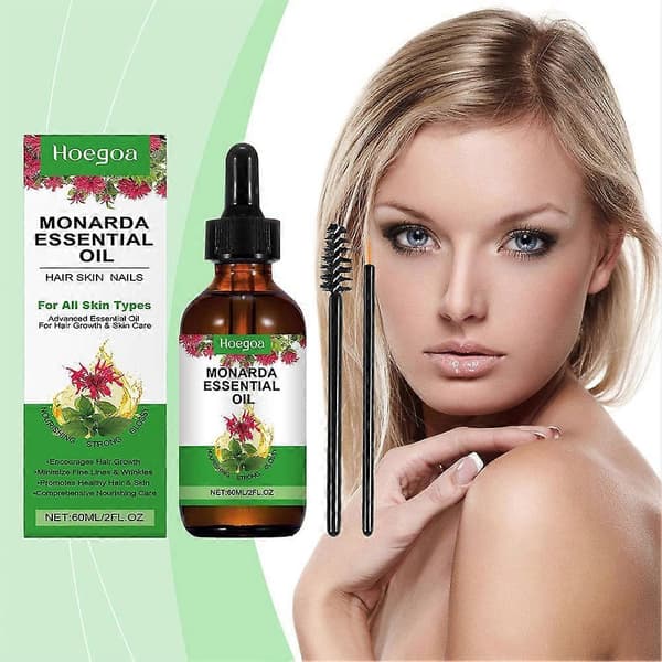 Monardaolie til hårvækst, udglatter fine linjer Antioxidant Chakraolie 30ml
