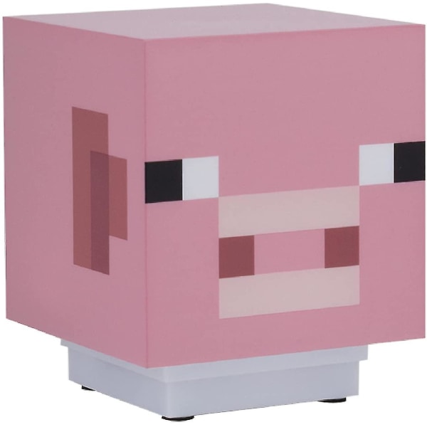 Ainutlaatuinen Minecraft Piggy -lampputeline