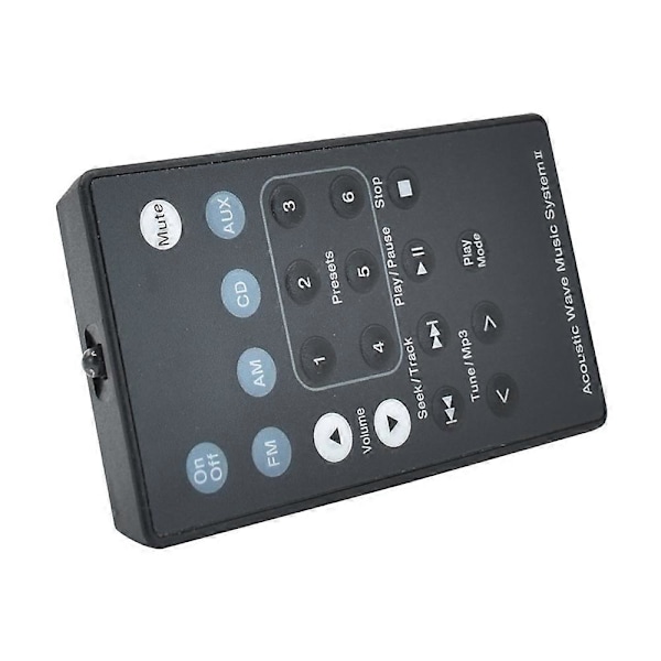 Acoustic Wave Music System II B5 System Multi Disc Player Fjernkontroll for B5
