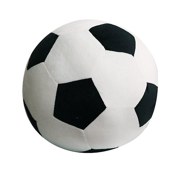1 st Kreativ fotbollsformad plyschleksak Tecknad fotbollsleksak